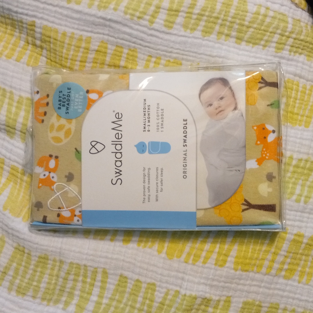 SwaddleMe Cotton Fox Pattern Swaddle (0 to 3 mo.)